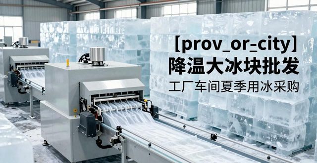 松江降温大冰块批发 工厂车间夏季用冰采购