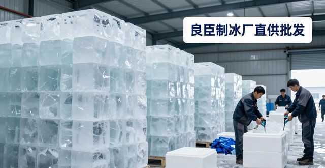 松江大冰块销售厂家 良臣制冰厂直供批发