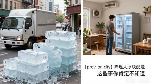 松江降温大冰块配送 这些事你肯定不知道